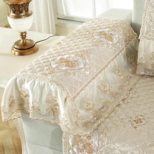 沙发扶手盖巾扶手垫欧式沙发套罩防滑贵妃沙发垫四季通用2025新款