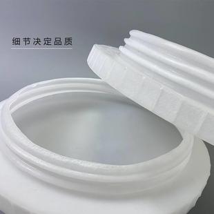 塑料水塔桶盖塑料储水罐螺纹盖子大号水桶盖牛筋
