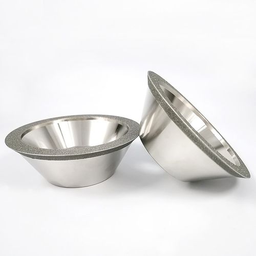 专业定制金刚石电镀砂轮非标平行碗型砂轮磨钨钢S沙轮合金磨刀机