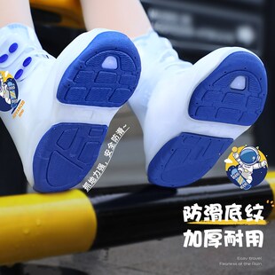 套男女童防滑下雨学生C上学专用雨鞋 儿童防水鞋 套加厚耐磨硅胶雨