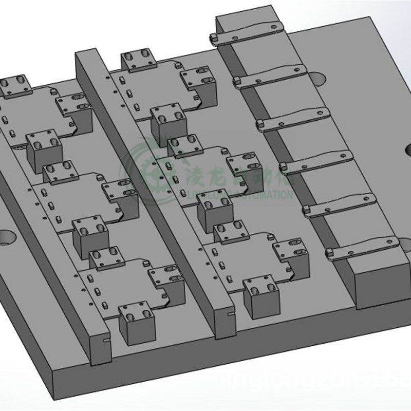 振动台测试工装l夹具 共振测试工装夹具 夹具设计定1