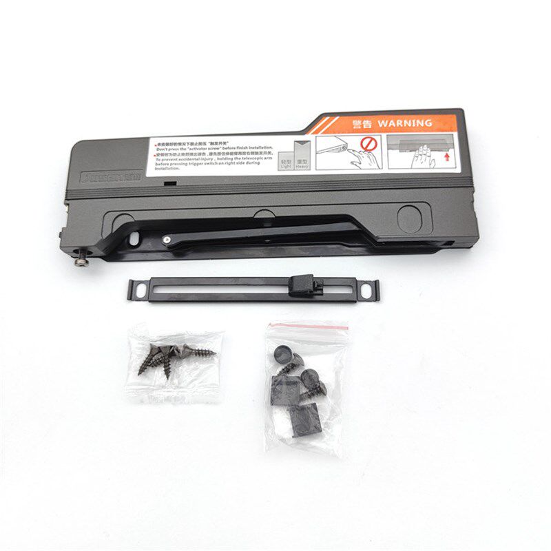 OT自动开门器滑槽按压式高柜反弹器免N拉手自弹开关门缓冲器