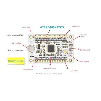 AT32F403ARGT7核心板AT32F403ARGT7小系统板AT32F403开发板