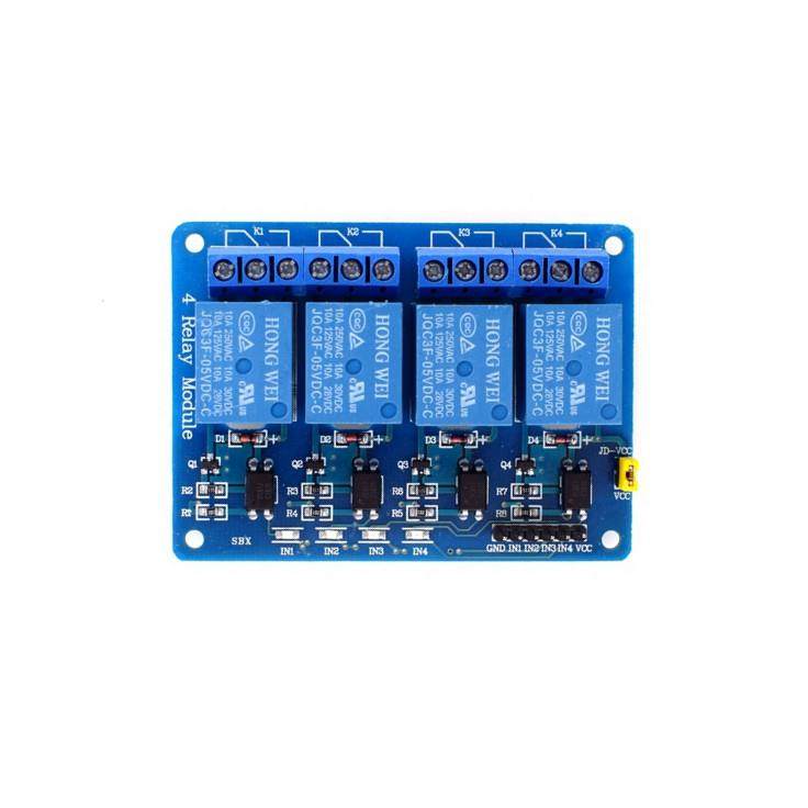 带光耦 4路继电器模块、继电器控制板 带指示灯 继电器输出