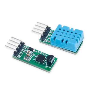 单片机通讯采集温湿度 温湿度传感器模块 串口DHT11 DS18B20数字式