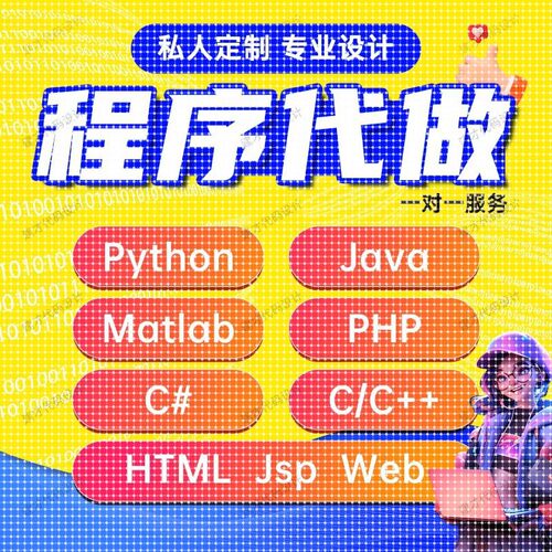 计算机java代码编写c/c  程序编写python代编c#代写qt设计php接单