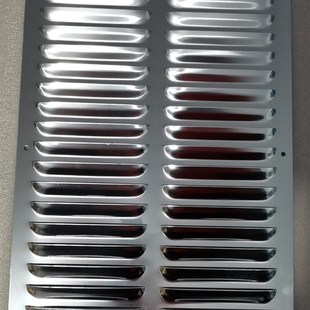 不锈钢铝a合金百叶窗外墙机箱设备厢车货车防水通风口暖气罩鱼鳞