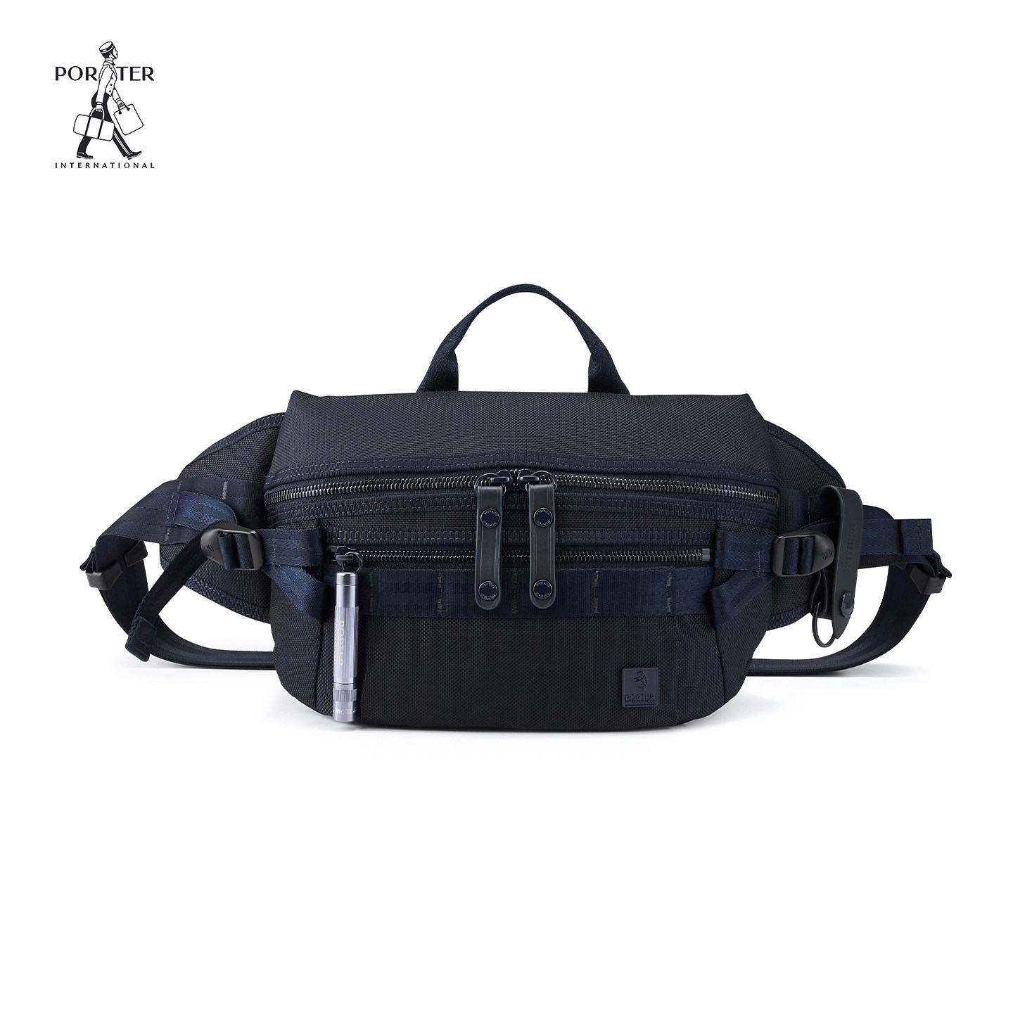 Porter InternationalNEW HEAT机能手电斜挎包腰包男士单肩包潮包,箱包皮具/热销女包/男包,男士包袋,淘宝优惠券,粉丝福利购,淘宝优惠卷