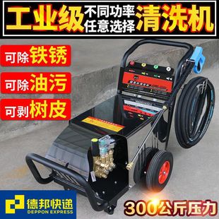 黑猫梓歌380v工业级商用清洗机超高压大功率洗车机泵剥树皮除厂家