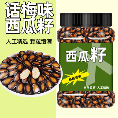 罐装批发坚果炒货黑瓜籽零食