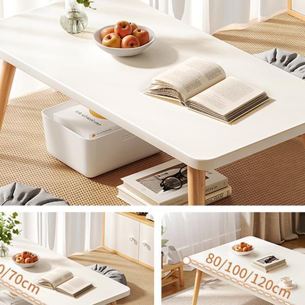 简易轻奢小户型飘窗小桌子实木小茶几家用卧室矮桌炕桌榻榻米茶桌