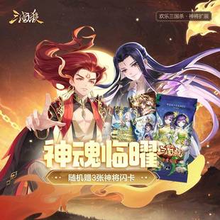 三国杀神魂临曜 欢乐三国杀神将扩展包限定特殊武将 桌游卡牌聚会