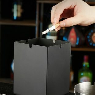 不锈钢烟灰缸创意烟灰缸酒吧KTV商用烟灰缸清吧加厚防摔烟灰蛊
