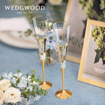 WEDGWOOD王薇薇真爱相随高脚酒杯