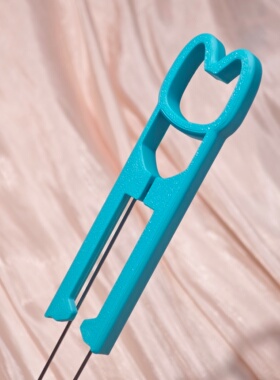 蛋黄酱哈基米拼豆豆笔2.6mm小豆专用双针80镊子1.2mm不锈钢硬针