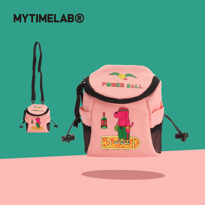 MYTIMELAB摩太潮玩新粉狗小挎包斜挎包百搭通勤手机包时尚女小包