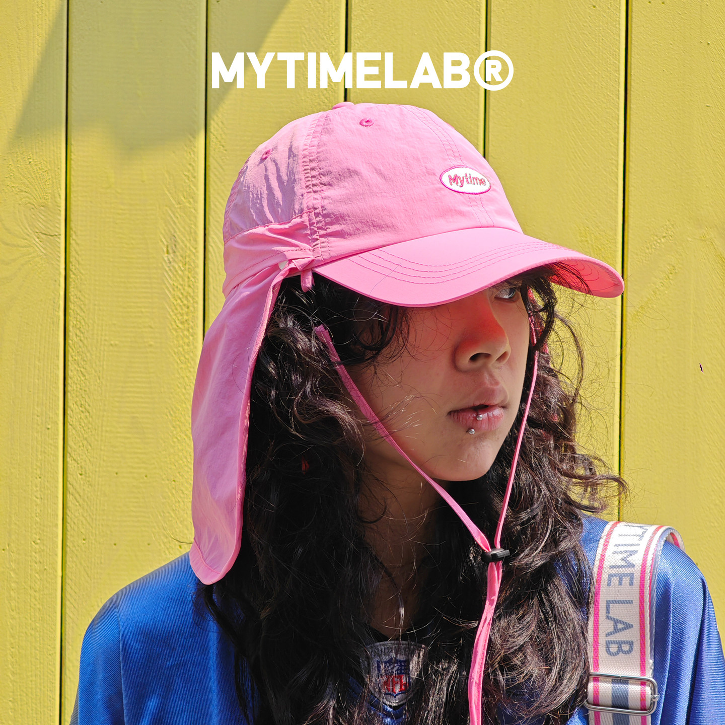 MYTIMELAB摩太潮玩PD冲浪遮阳帽防晒可拆卸休闲户外速干系带 清仓