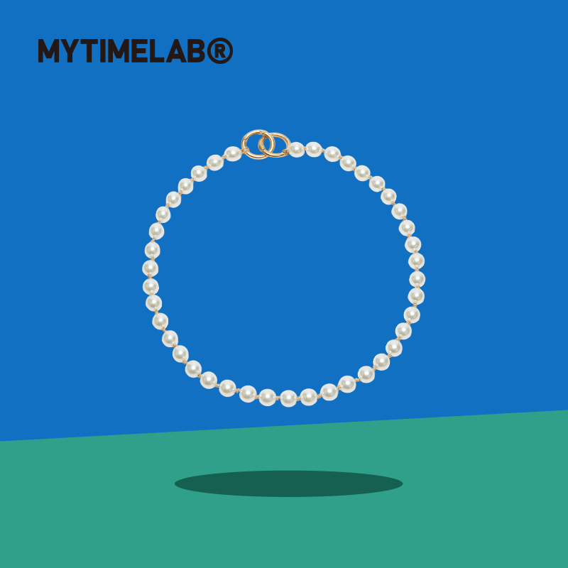 MYTIMELAB摩太潮玩珍珠白串珠背带小饰品包挂饰时尚百搭吊坠配饰