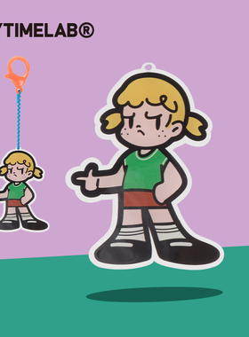 MYTIMELAB摩太潮玩亚克力牌挂件钥匙扣Monita家族系列卡通包挂饰