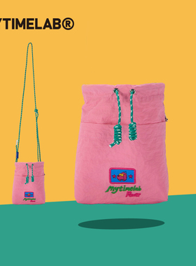 MYTIMELAB摩太潮玩超能量水包会的水桶包斜挎包百搭通勤包手机包
