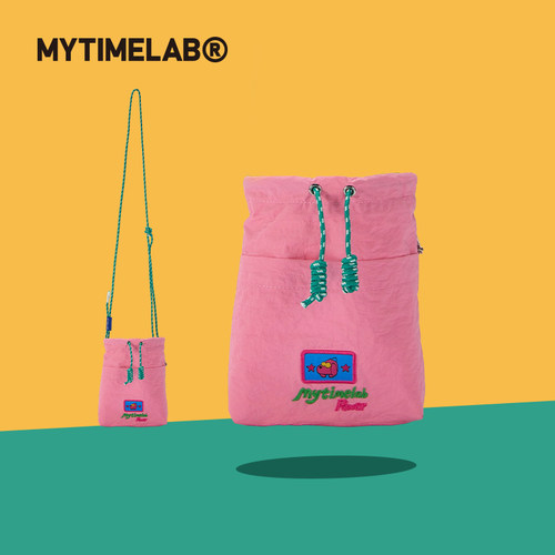 MYTIMELAB摩太潮玩超能量水包会的水桶包斜挎包百搭通勤包手机包