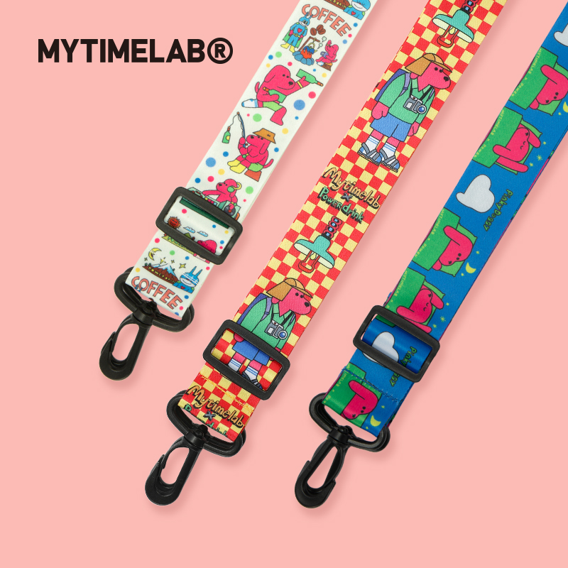 MYTIMELAB摩太潮玩超能量水星球派对背带肩带3.8宽挂绳创意多巴胺