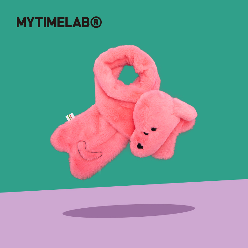 【特惠】MYTIMELAB摩太潮玩POWER围巾保暖卡通动物男女秋冬厚围脖