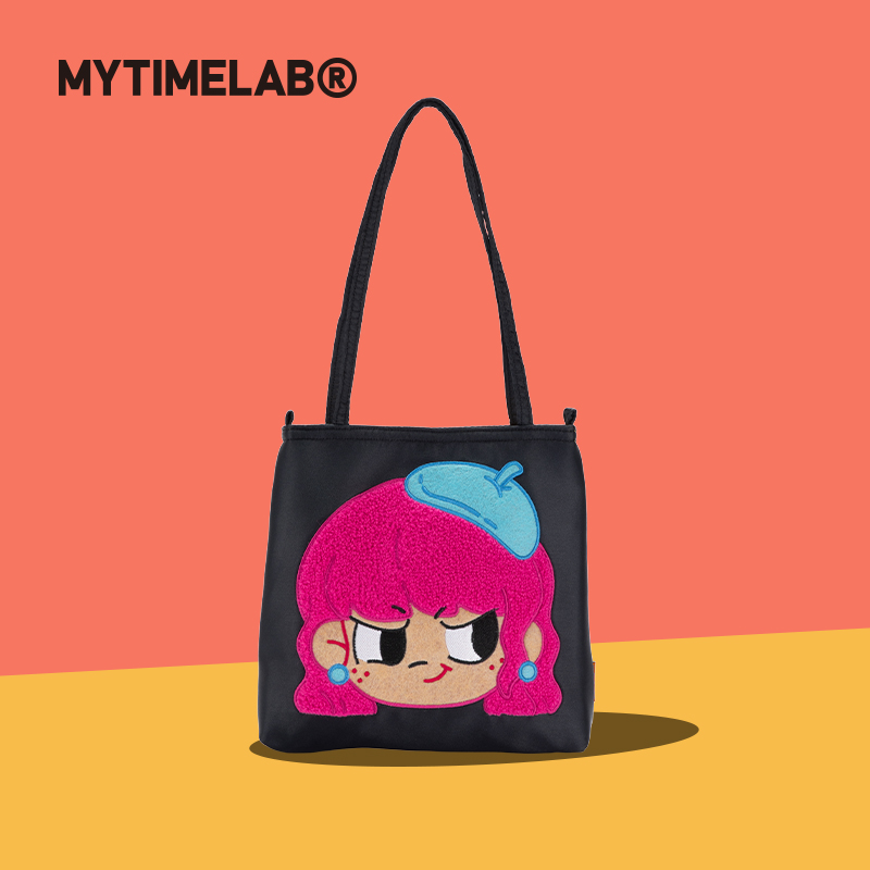 MYTIMELAB摩太潮玩丝绸手提包女