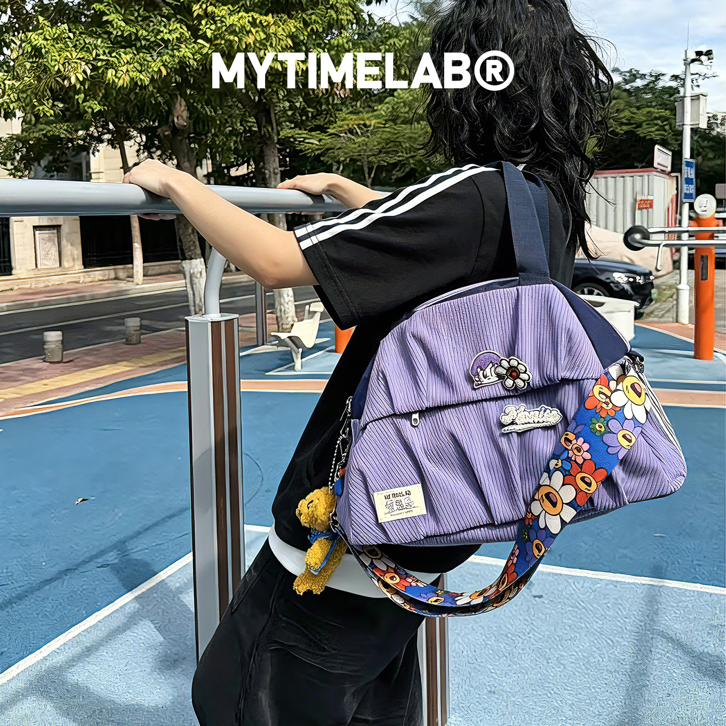 MYTIMELAB摩太潮玩MONITA美式汉堡手提包复古通勤男女潮流健身包