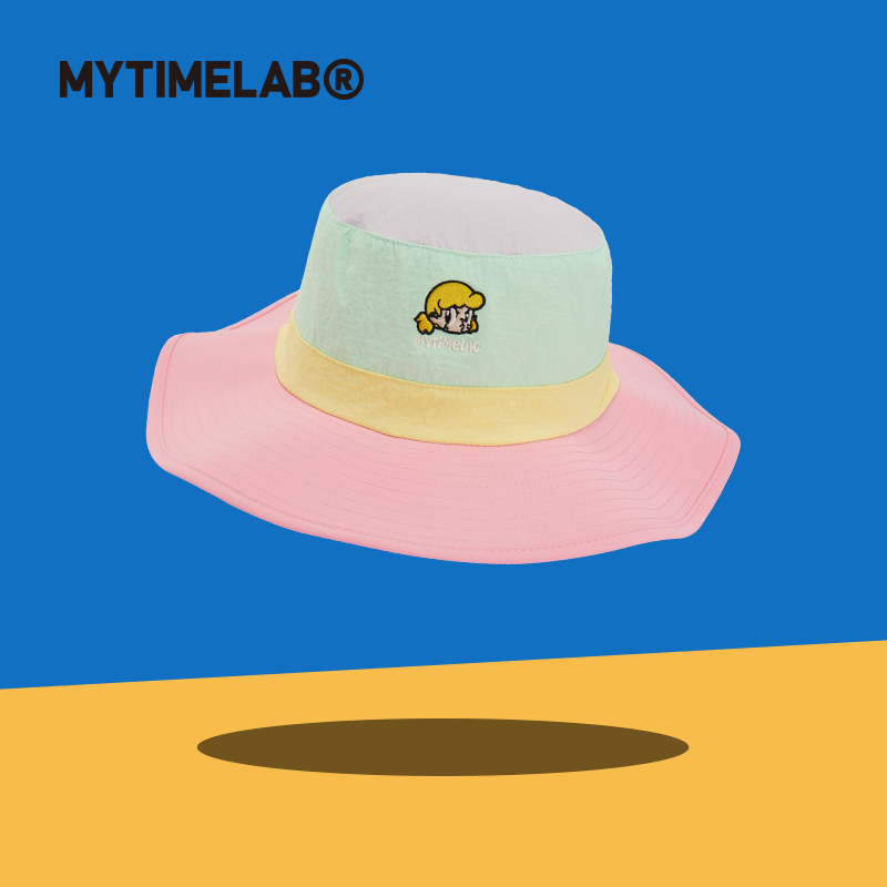 MYTIMELAB摩太潮玩Monita户外撒野登山帽防紫外线渔夫帽拼色时尚