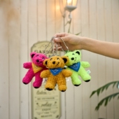 MYTIMELAB摩太潮玩ZOE抱抱熊毛绒挂件卡通包挂挂饰萌宠摆件可爱