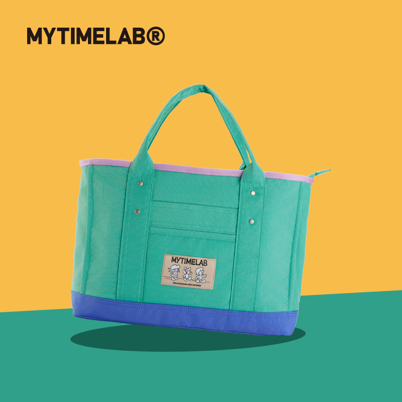MYTIMELAB摩太潮玩ZOE斜挎大托特包手提秋冬大容量单肩通勤电脑包