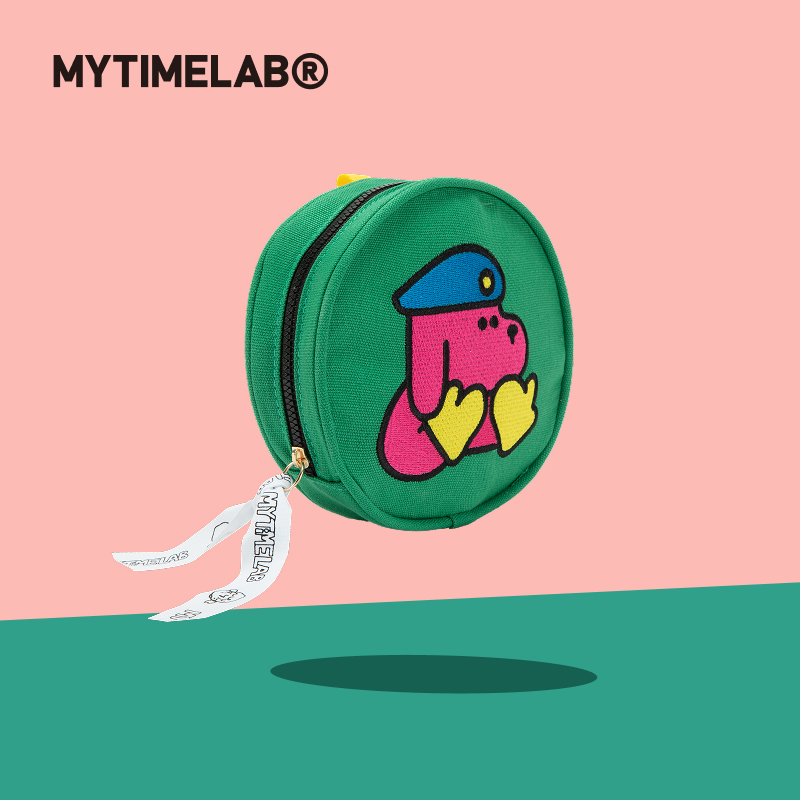 MYTIMELAB摩太潮玩Power暖冬时光大号圆饼包零钱包时尚饰品包挂饰