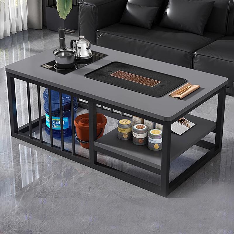 茶几客厅家用现代简约办公室茶台套装小户型简易功夫泡茶桌子一体