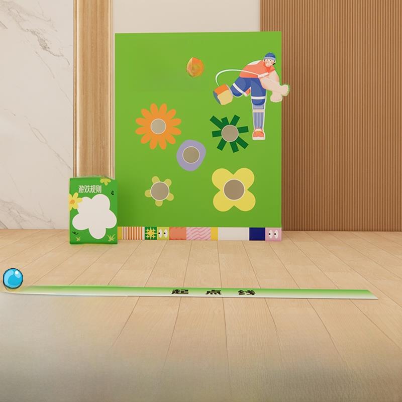 七夕掷沙袋游戏道具活动粽子布局团队建设互动拓展装饰场景背景Kt