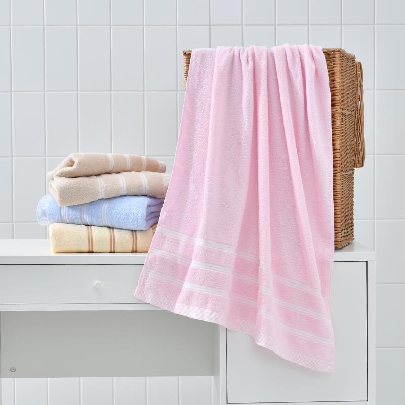 洁丽雅浴巾纯棉成人夏季薄款男女情侣全棉洗澡大毛巾柔软吸水裹巾