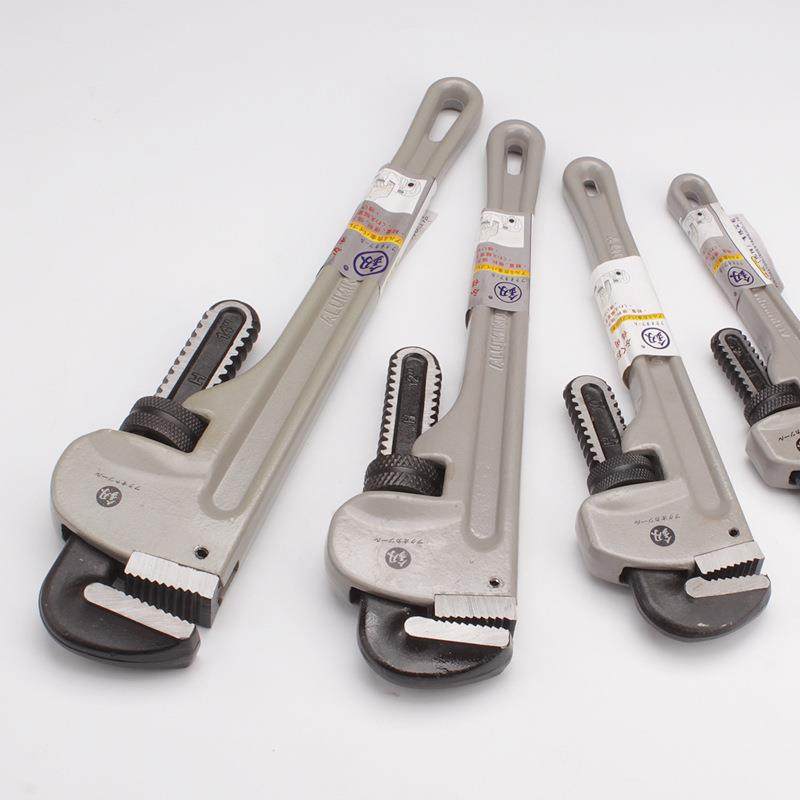 福冈管钳管子钳分水器扳手水管钳洗地暖工具大力喉钳滑紧钳管钳子