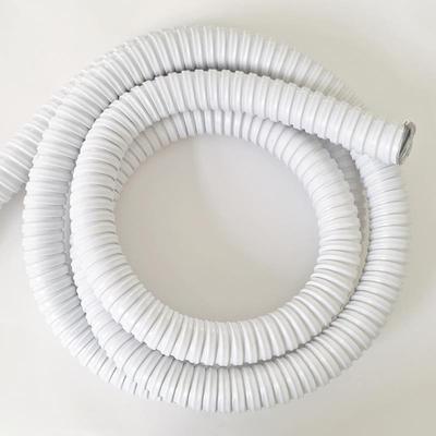 整卷白色加厚包塑金属软管穿线 线管蛇皮管电线 线保护套管波纹管