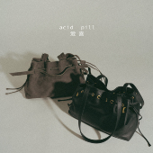 pill｜斜挎肩带配件黑金隼灰太妃糖 爱喜acid