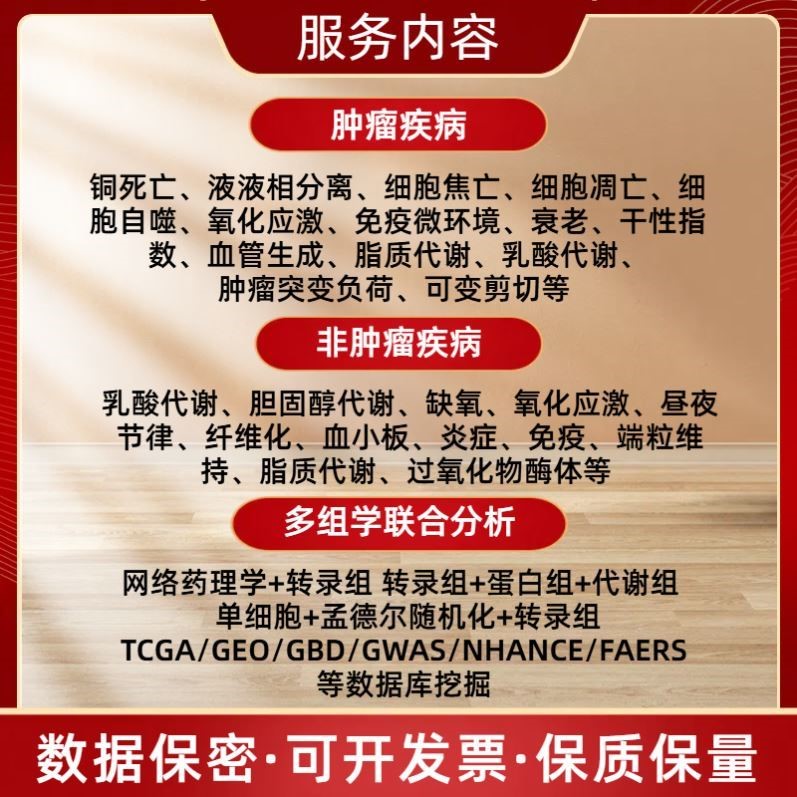 代谢组学数据分析培训班R语言数据处理样本收集服务