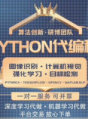 python代做程序开发深度机器学习算法创新点改进机器医学图像处理