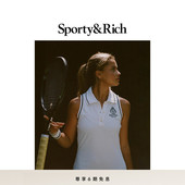 连衣裙 Tennis系列女士网球风运动休闲无袖 早春新品 Sporty&Rich