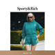 套装 British 甄选85折 Sports系列女士连帽卫衣短裤 Sporty&Rich