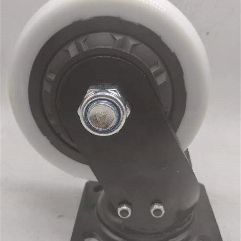 6寸超重型尼龙轮4寸5寸8寸万向轮脚轮手推车轮子工业Y定向载重1吨