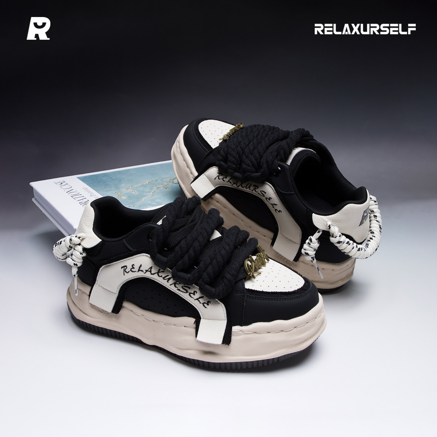 RELAXURSELF原创巨好看的增高鞋男女同款情侣鞋厚底潮鞋百搭板鞋