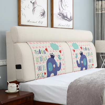 床头套罩可拆洗床头靠垫软包床头垫大G靠背双人床靠背垫软包榻榻