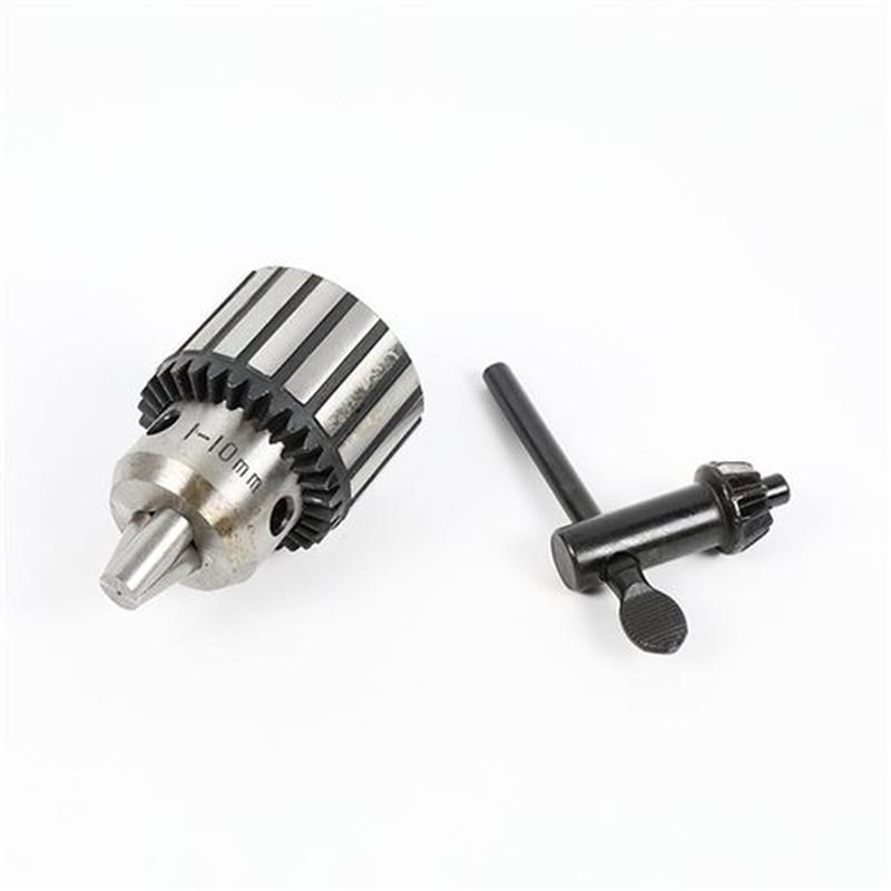 新品1夹头台钻夹头扳手钻夹头0.6u-6/1-10/钻m13-16 20WX-m机床附