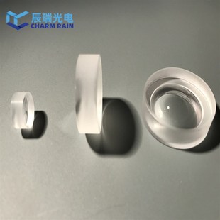 高透过率光学玻璃双凹透镜镀增透膜加保护膜