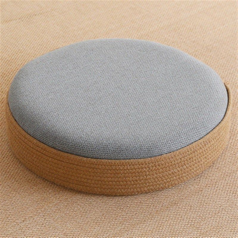 日式蒲团坐垫榻榻米垫子圆形布艺阳台飘窗垫地毯地板地上打坐禅修,居家布艺,椅垫,淘宝优惠券,粉丝福利购,淘宝优惠卷