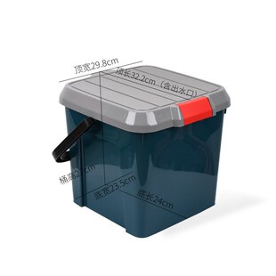 可坐钓鱼桶凳剧组现场箱家用洗澡浴室带盖塑料加厚大手提收纳水桶